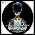 Bonita botella de perfume de cristal C016